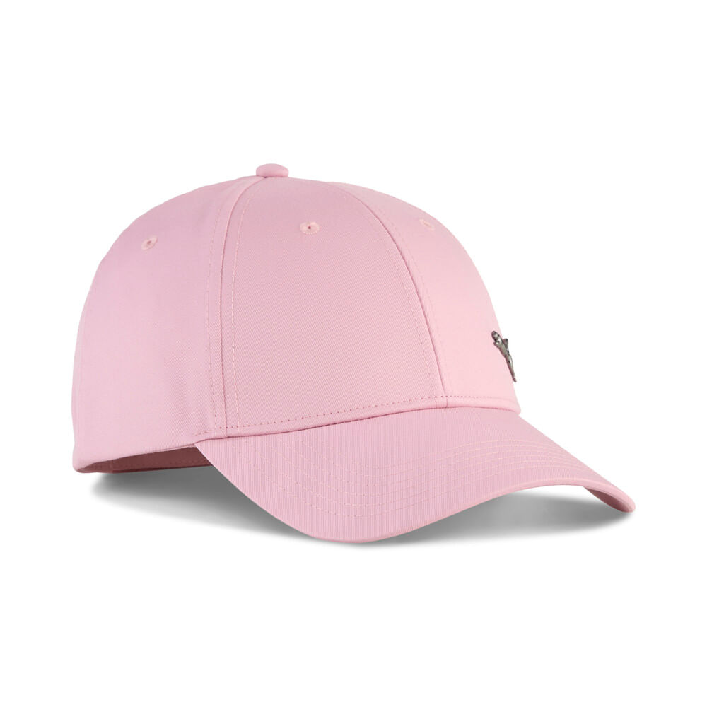 Puma Ess Metal Puma Cat Bb Cap Gorra rosado de mujer lifestyle