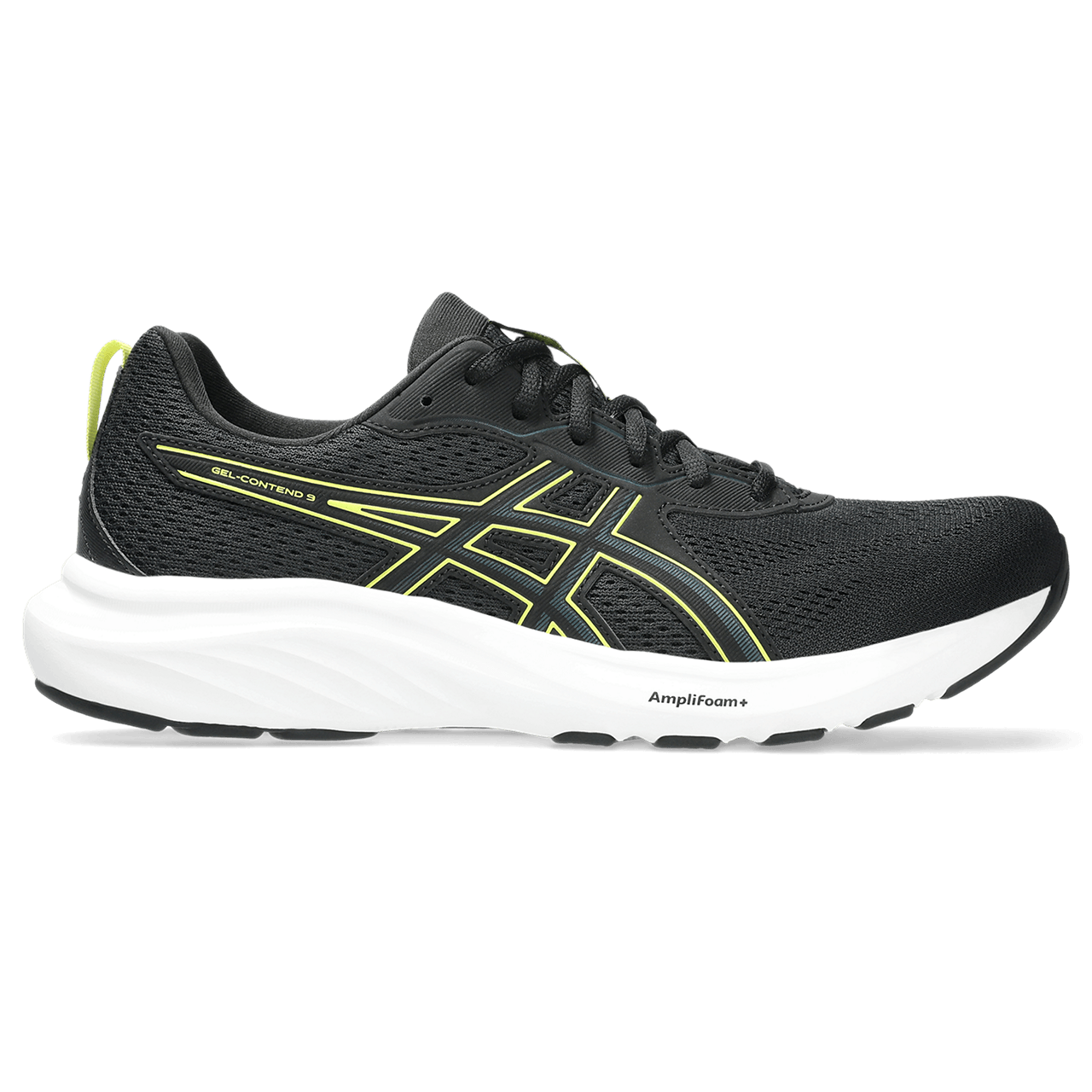 Asics Gel-Contend 9 Tenis negro de hombre para correr