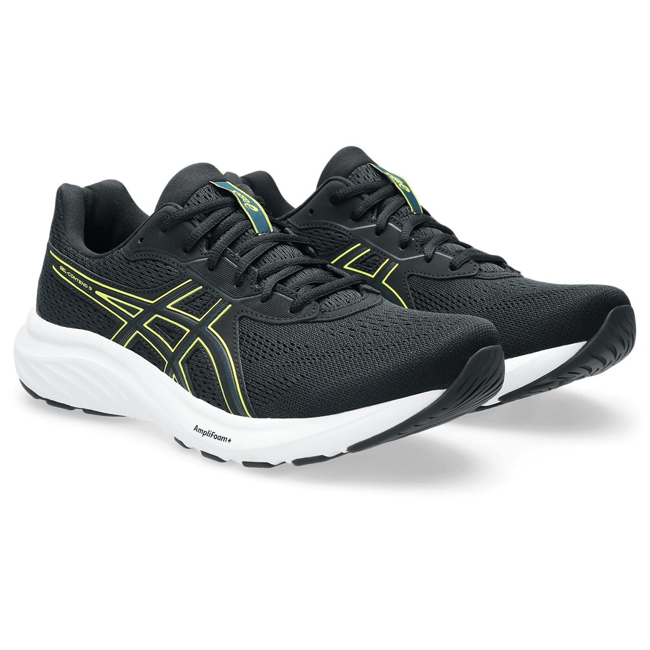 Asics Gel-Contend 9 Tenis negro de hombre para correr