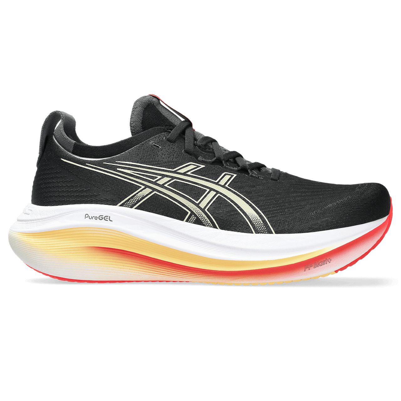 Asics Gel-Nimbus 27 Tenis negro de hombre para correr