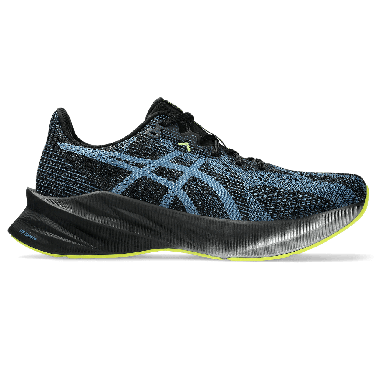 Asics Dynablast 5 Tenis negro de mujer para correr