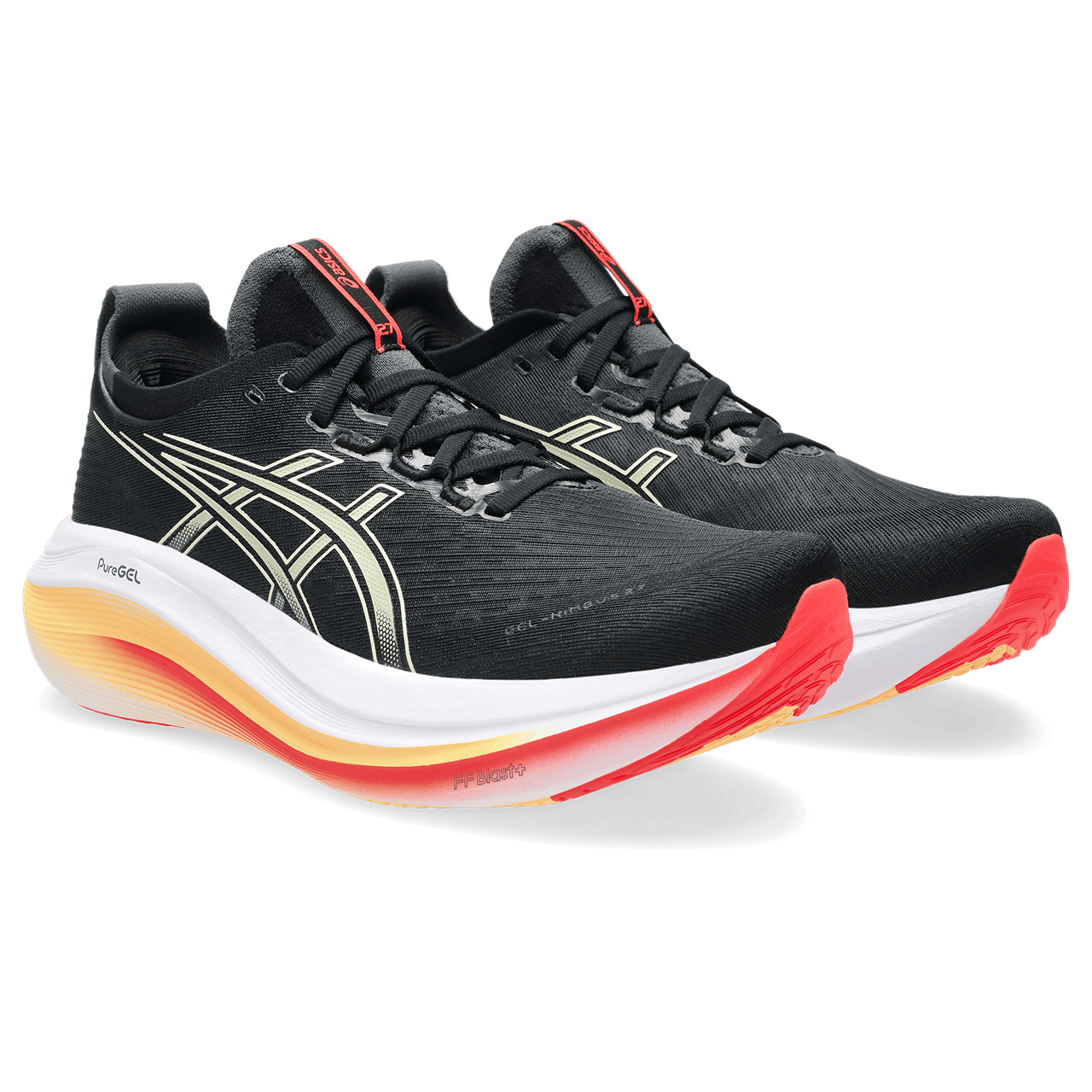 Asics Gel-Nimbus 27 Tenis negro de hombre para correr