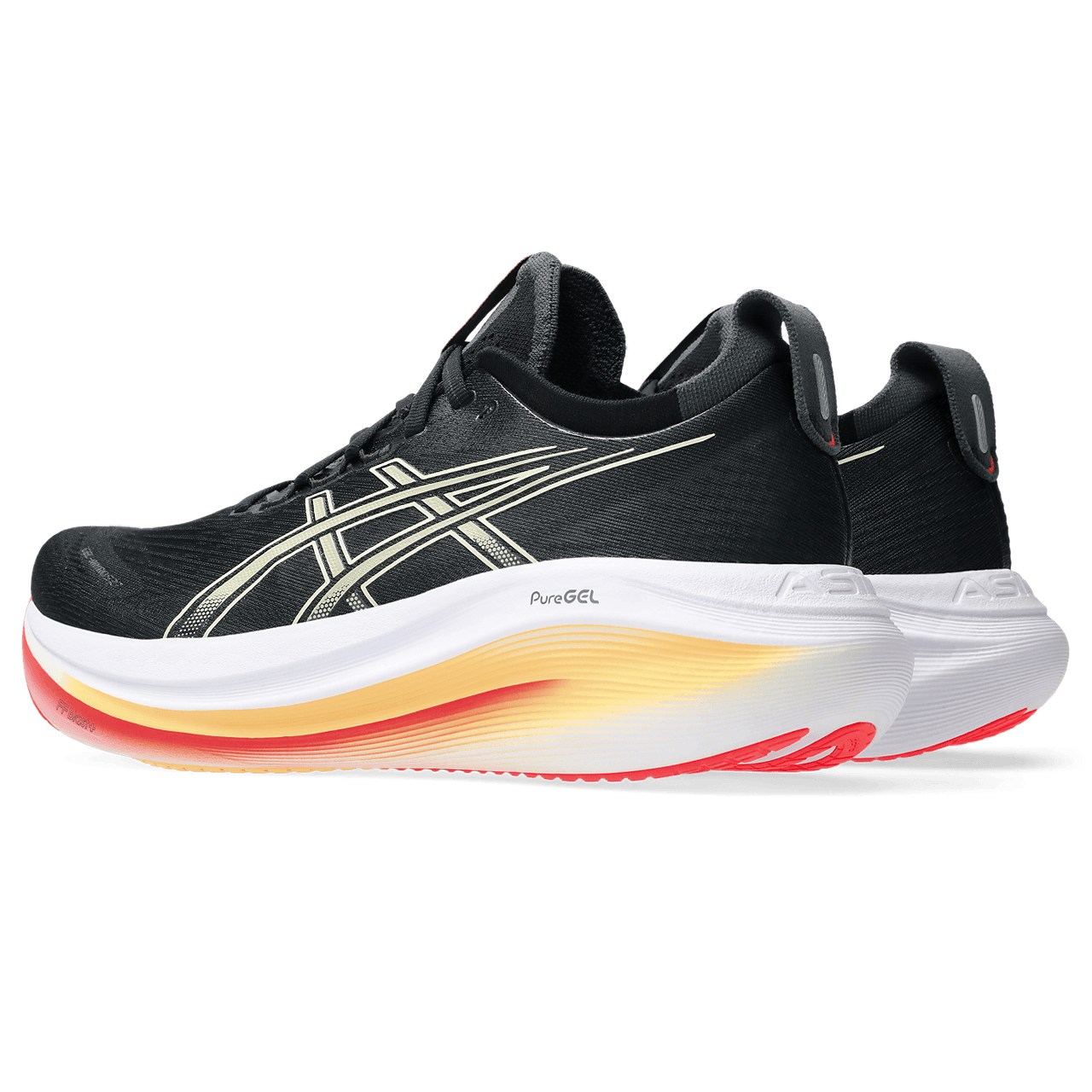 Asics Gel-Nimbus 27 Tenis negro de hombre para correr