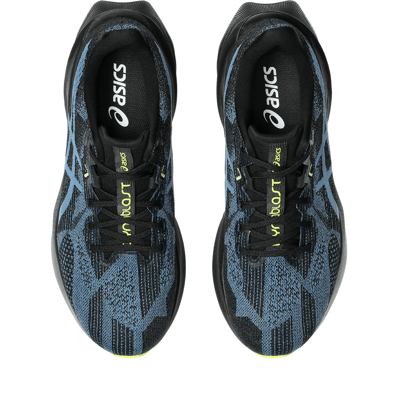 Asics Dynablast 5 Tenis negro de mujer para correr