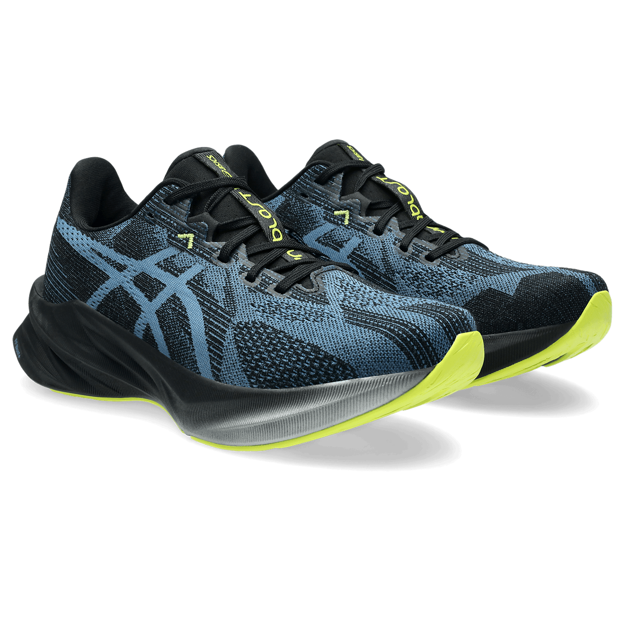 Asics Dynablast 5 Tenis negro de mujer para correr