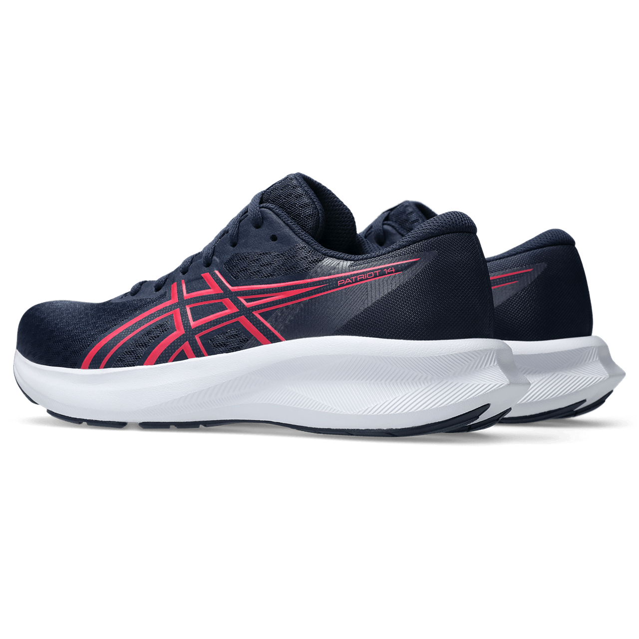 Asics Patriot 14 Tenis azul de mujer para correr