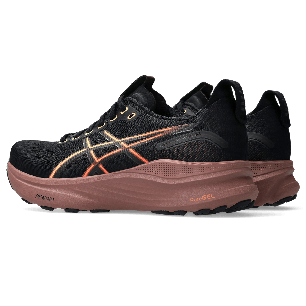 Asics Gel-Kayano 32 Tenis negro de mujer para correr