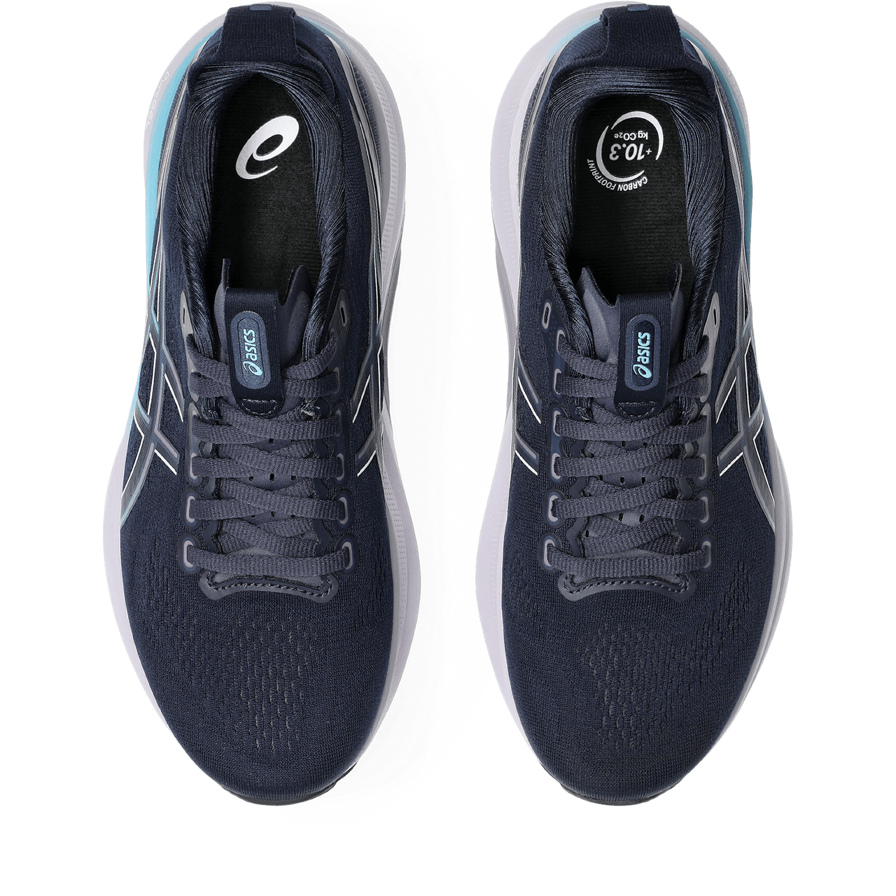 Asics Gel-Kayano 32 Tenis azul de mujer para correr