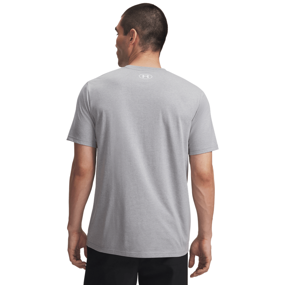 UA Sportstyle Logo Update Ss Camiseta Manga Corta gris de hombre lifestyle