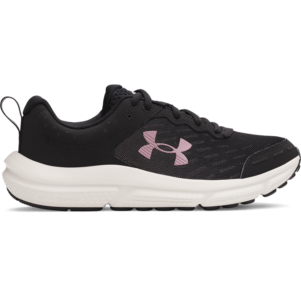 UA W Charged Assert 10 Tenis negro de mujer para correr