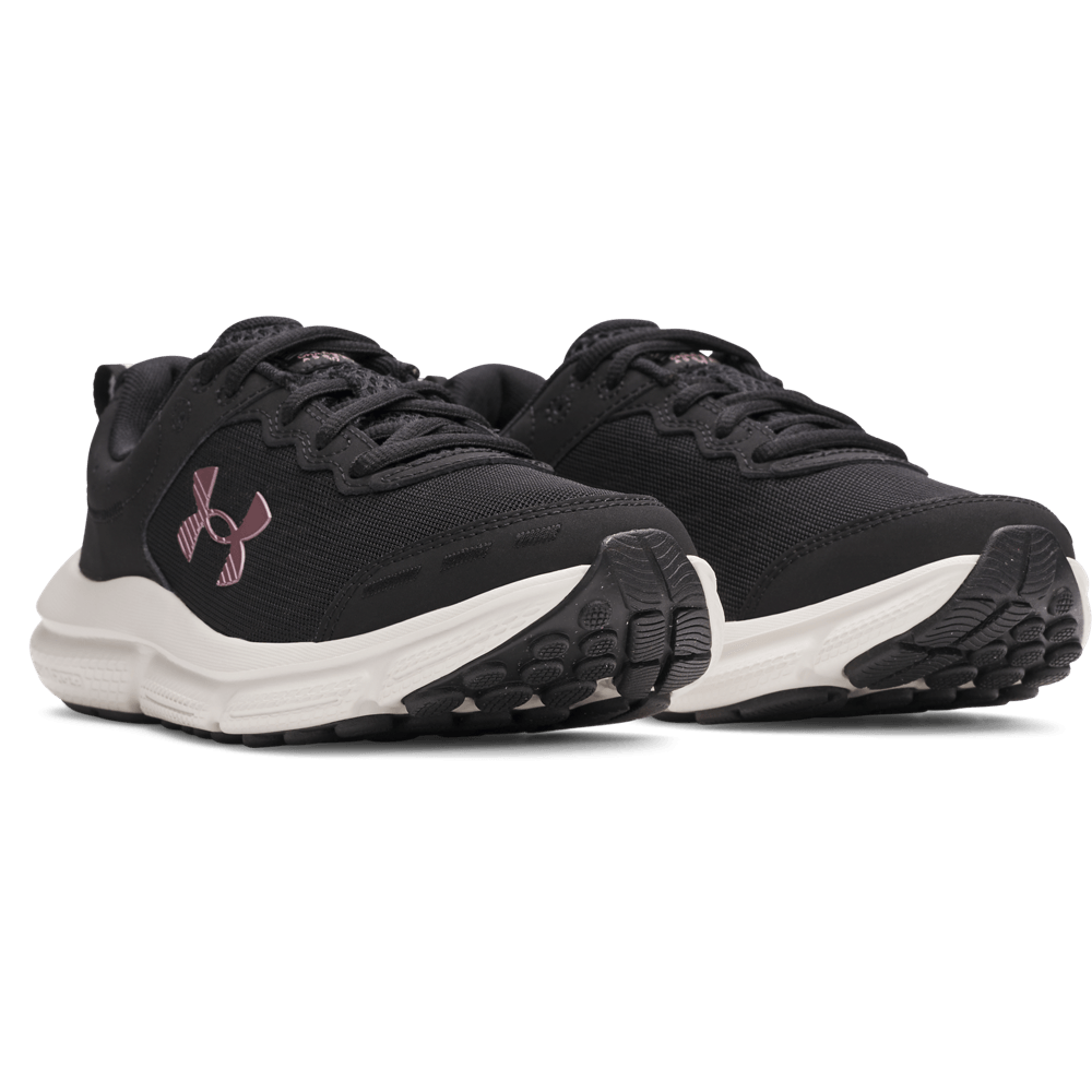 UA W Charged Assert 10 Tenis negro de mujer para correr