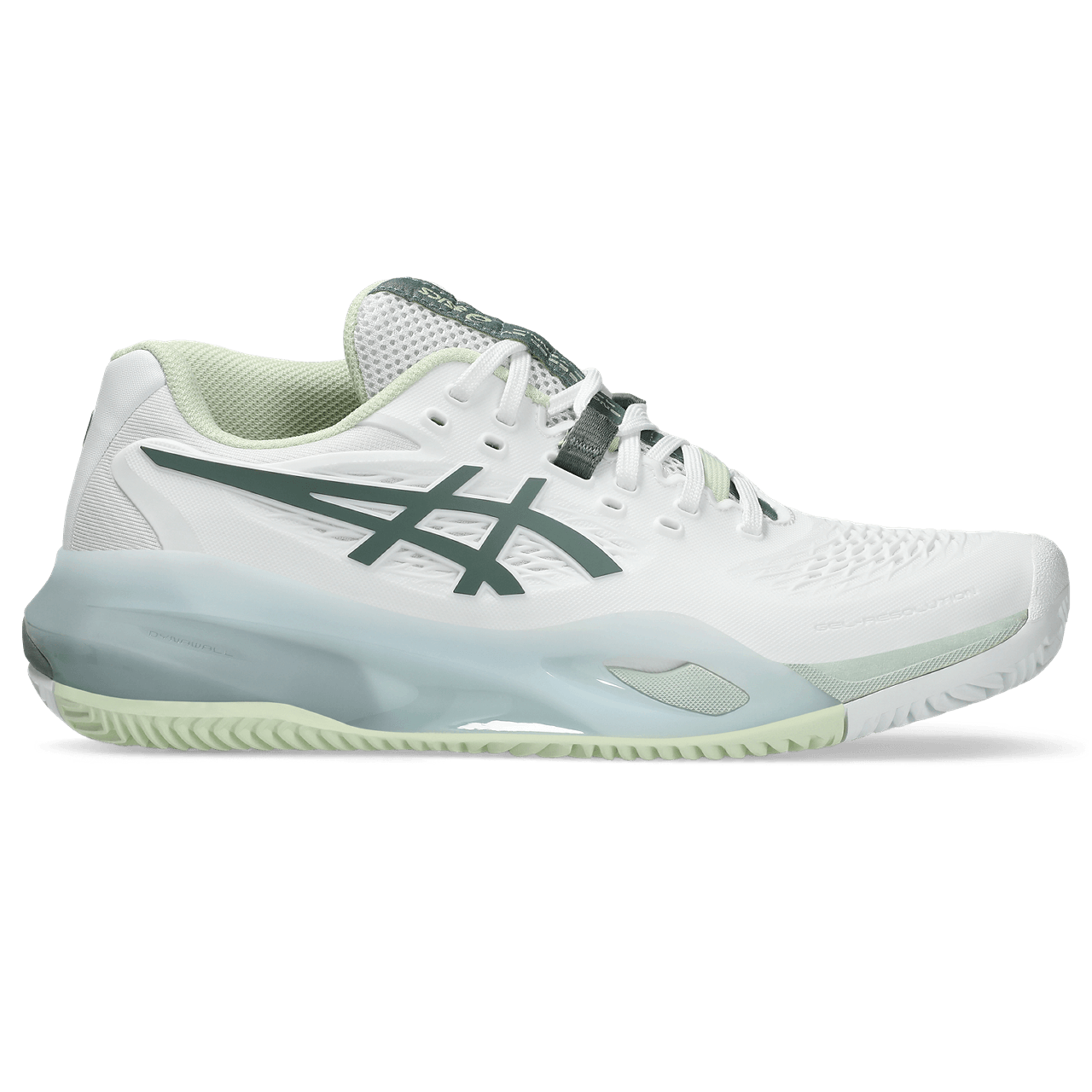 Asics Gel-Resolution X Clay Tenis blanco de mujer para tenis