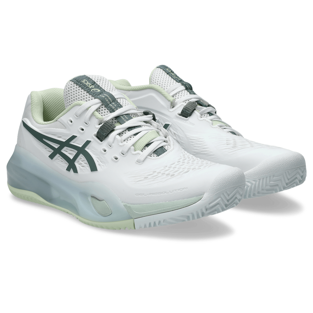 Asics Gel-Resolution X Clay Tenis blanco de mujer para tenis
