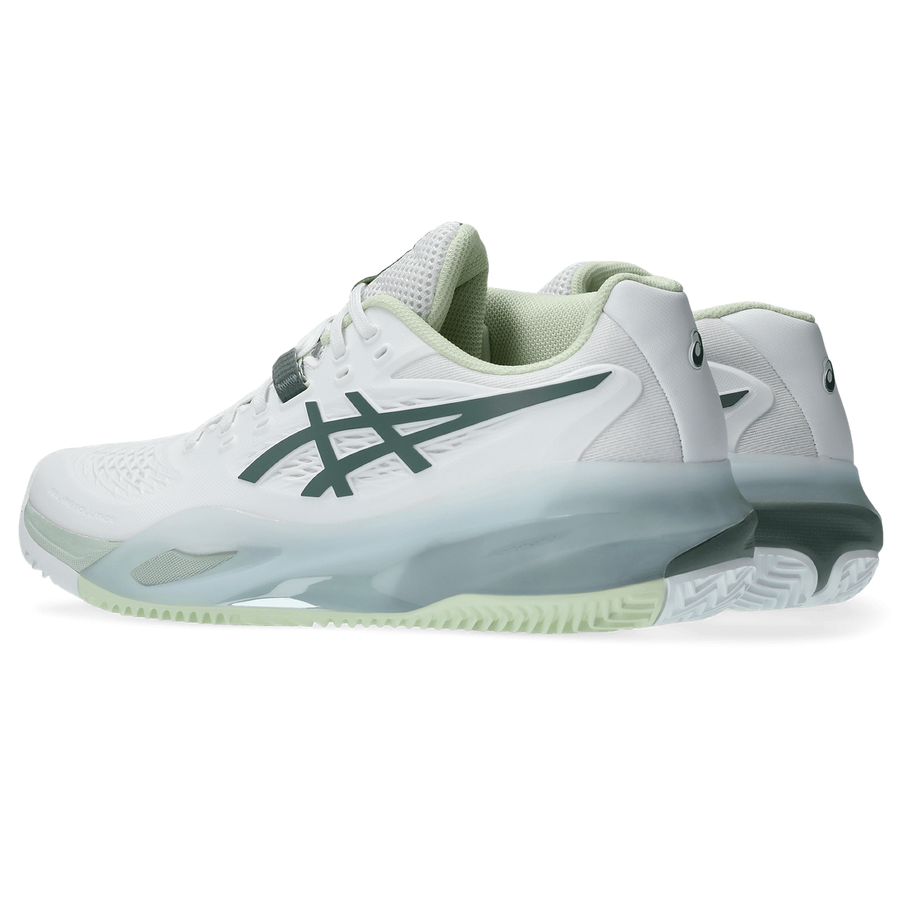 Asics Gel-Resolution X Clay Tenis blanco de mujer para tenis