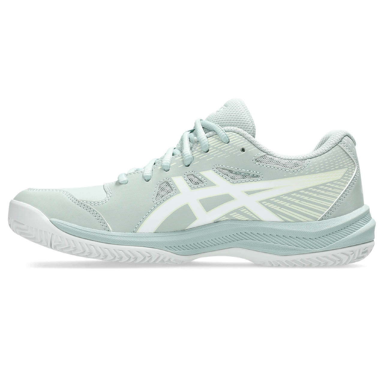 Asics Court Slide 4 Clay/Oc Tenis verde de mujer para tenis