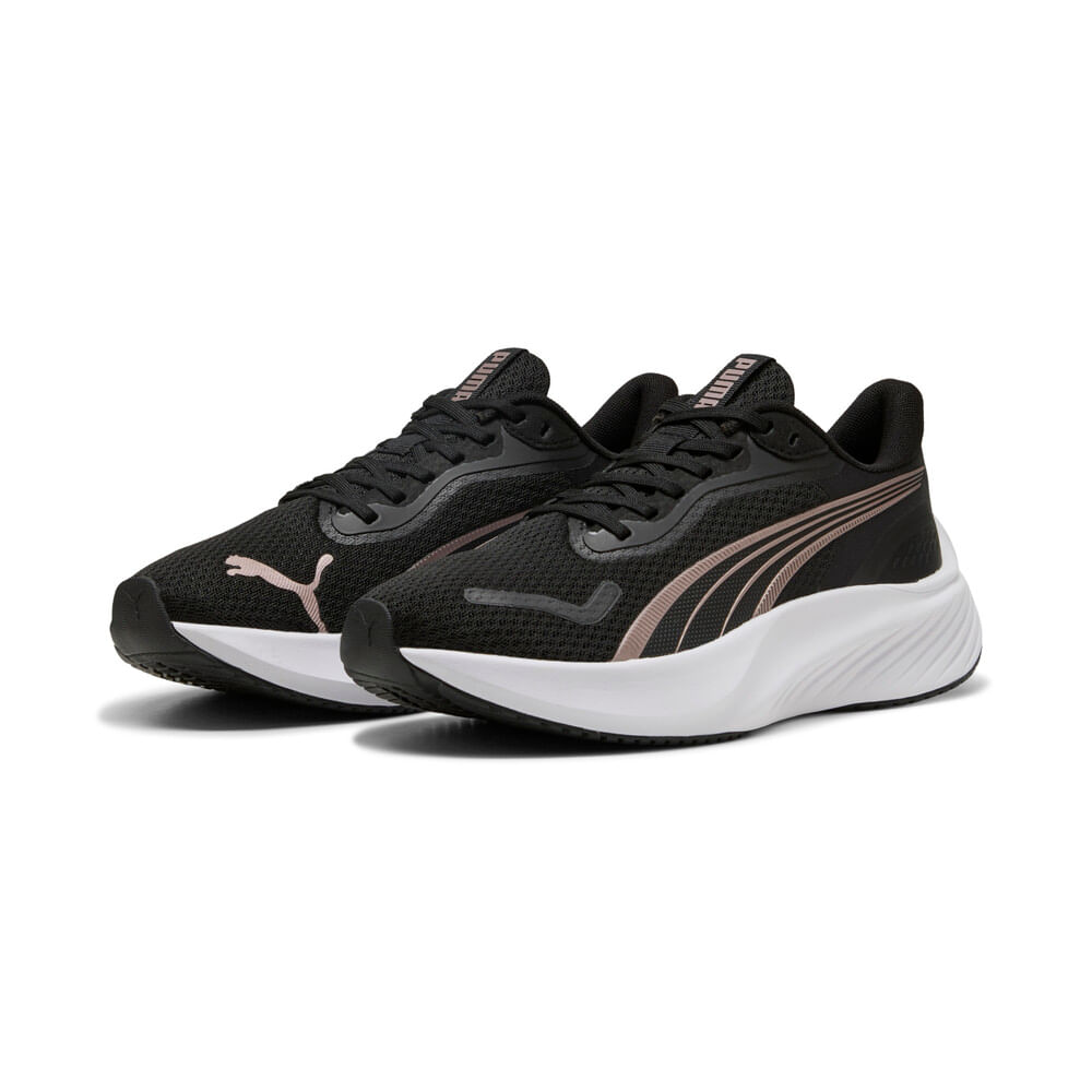 Puma Pounce Lite Wns Tenis negro de mujer para correr