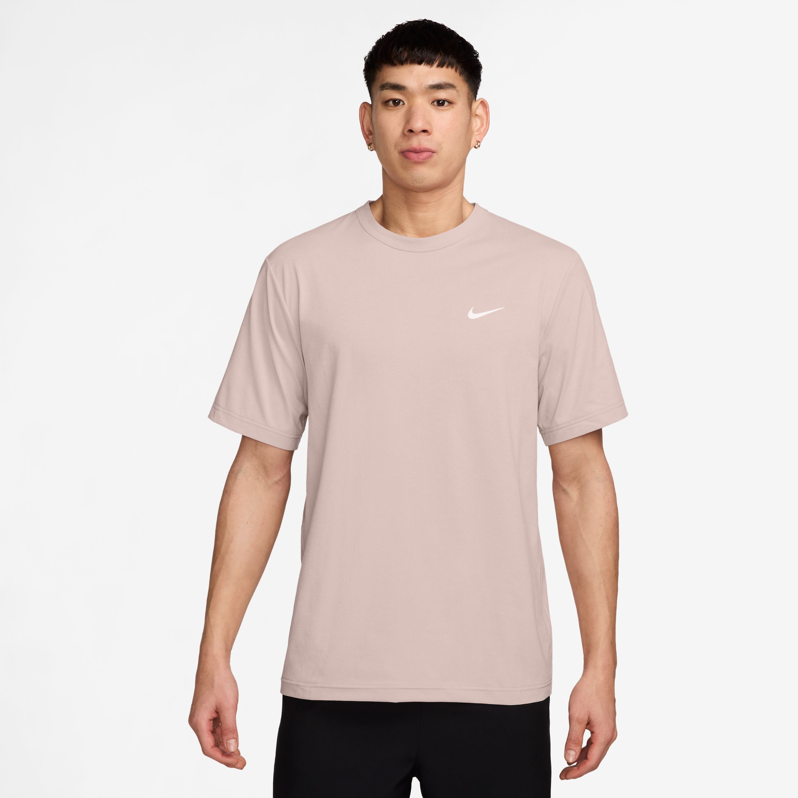 Nike M Nk Df Uv Hyverse Ss Camiseta Manga Corta rojo de hombre para entrenamiento
