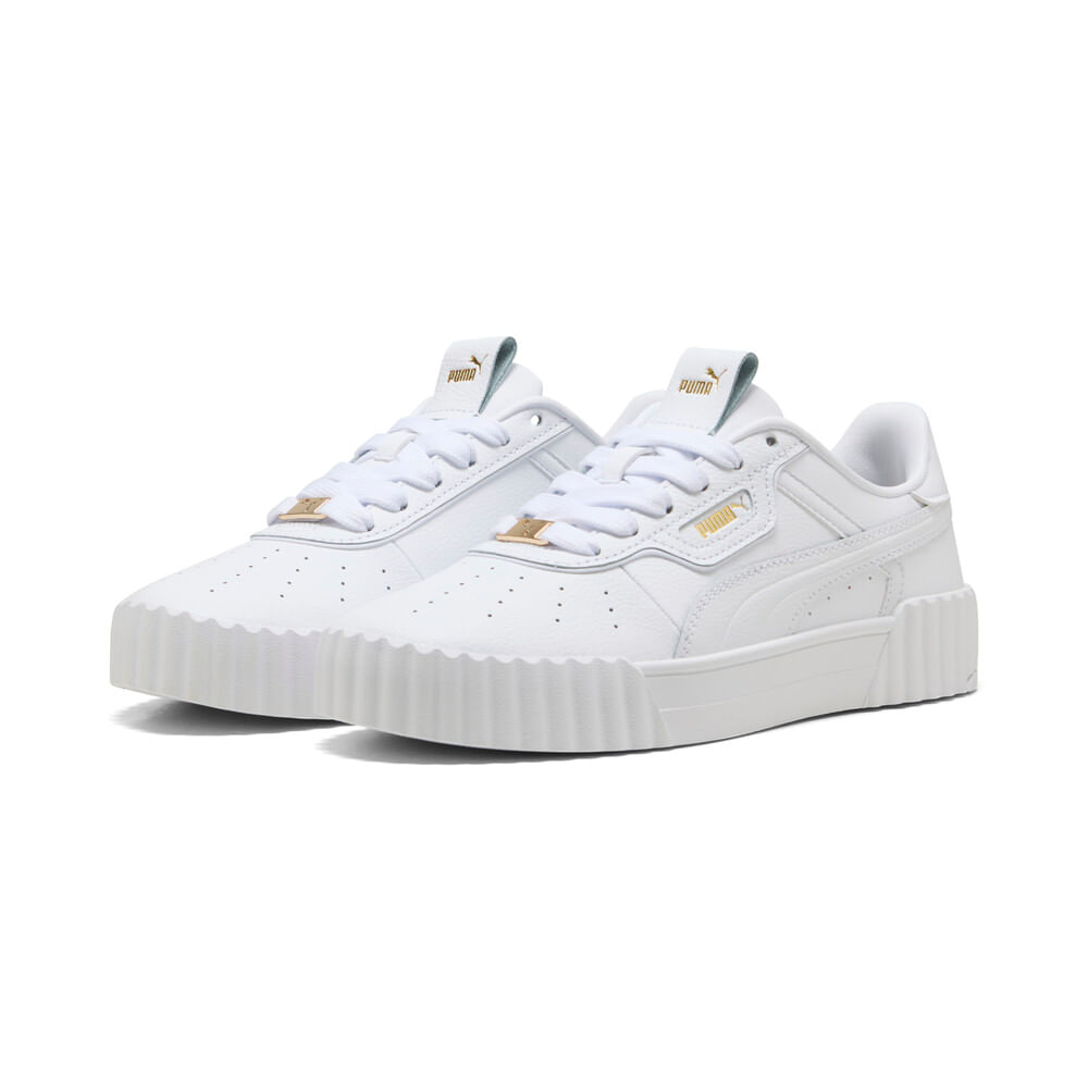 Puma Carina 3.0 Luxe Wns Tenis blanco de mujer lifestyle