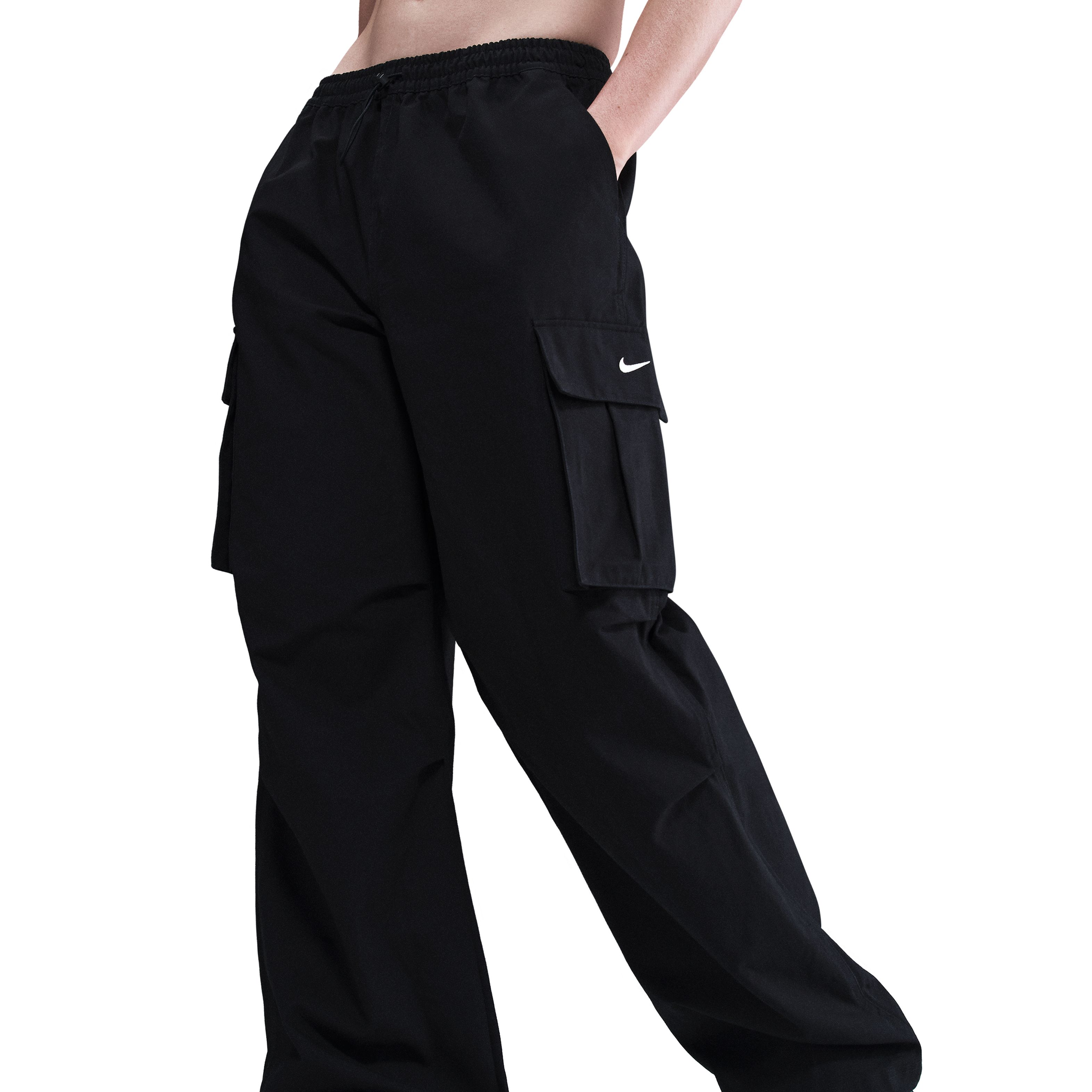 Nike W Nsw Street Wvn Cargo Pant Pantalón negro de mujer lifestyle