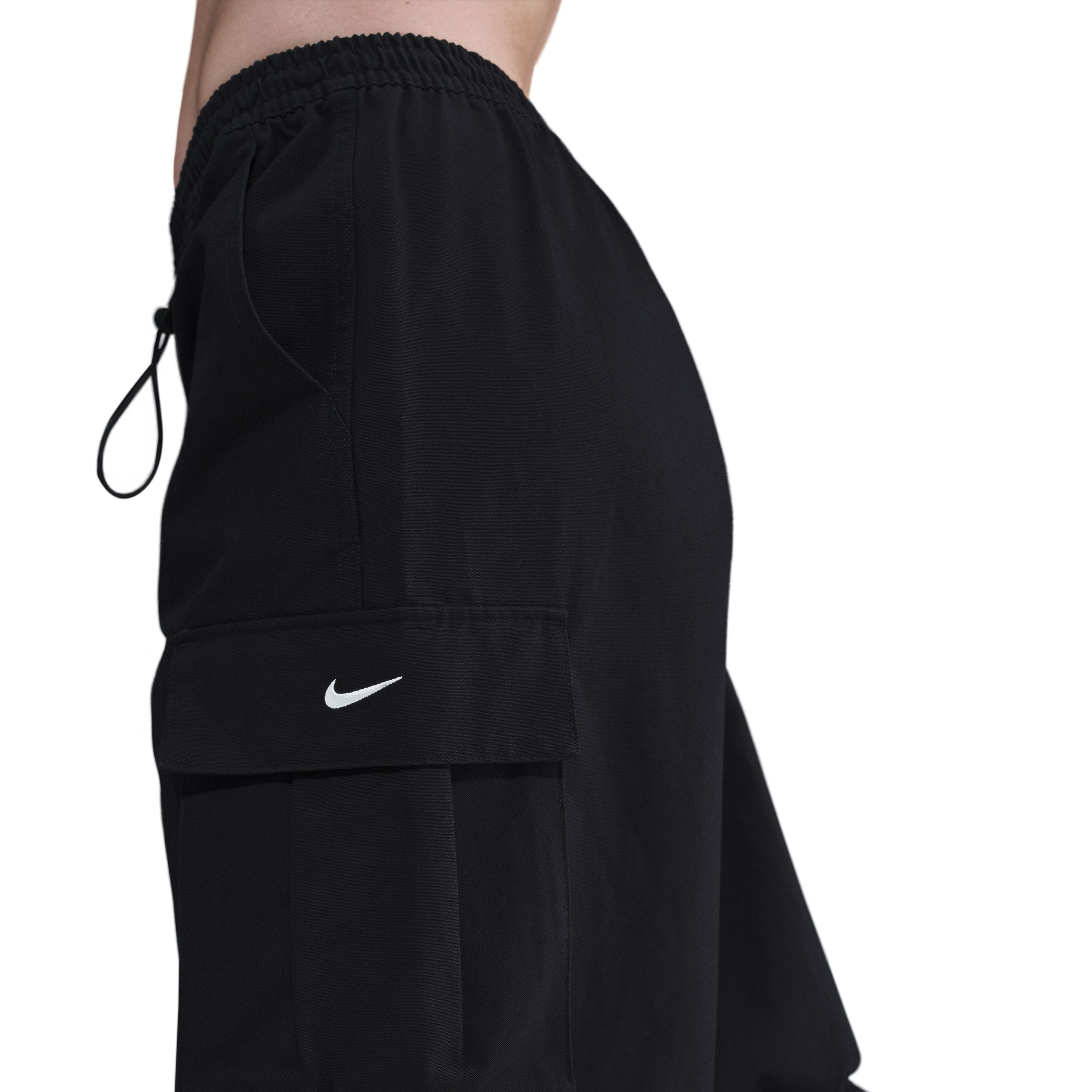 Nike W Nsw Street Wvn Cargo Pant Pantalón negro de mujer lifestyle