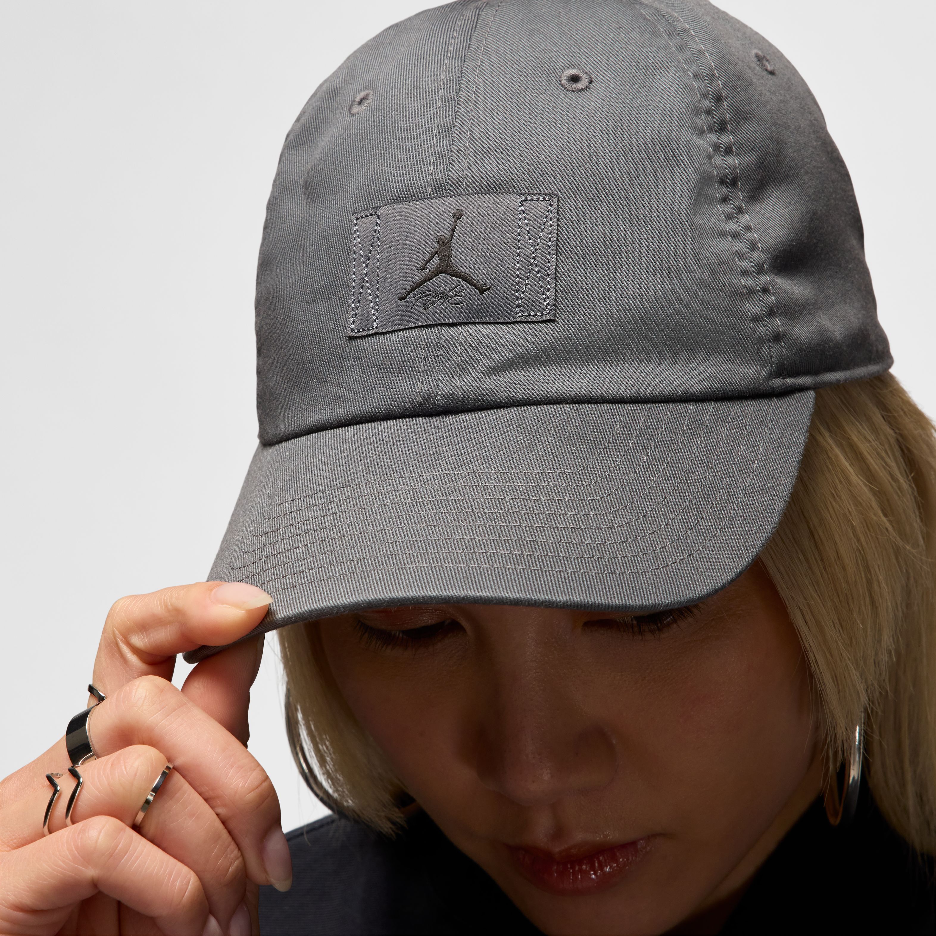 Nike J Club Cap Us Cb Flt Patch Gorra gris de hombre lifestyle