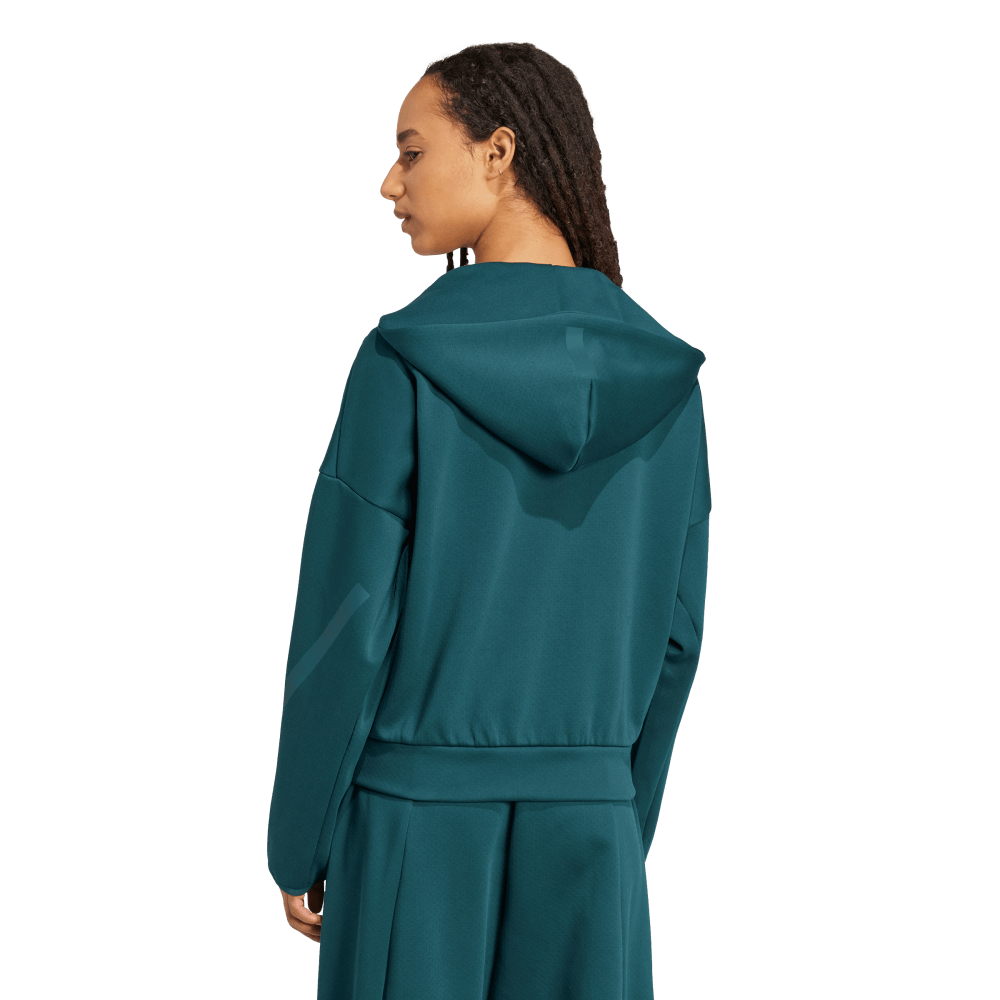 Adidas W Z.N.E. Fz Chaqueta verde de mujer lifestyle