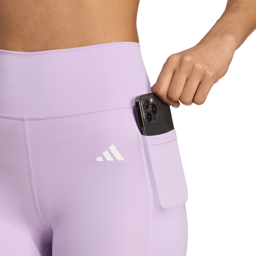 Adidas Opt Ess St 1/1 Licra morado de mujer para entrenamiento