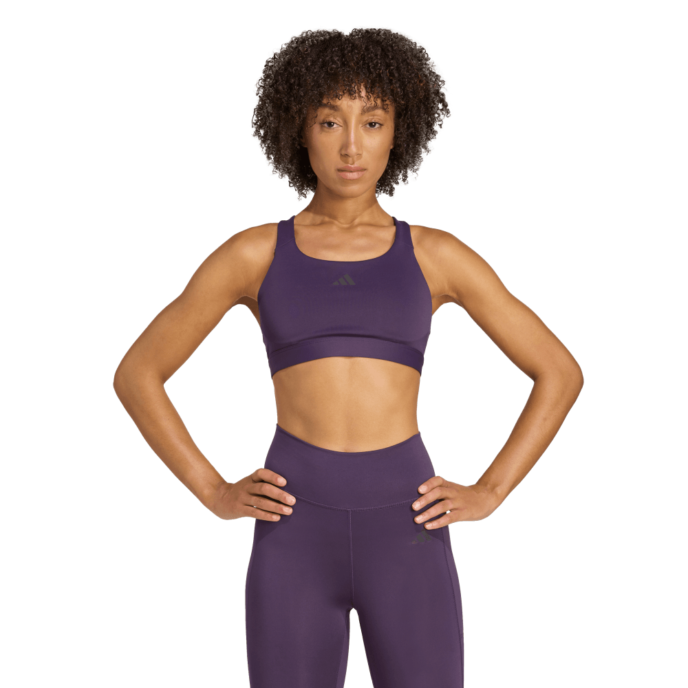 Adidas Top Deportivo Tlrdreact morado de mujer para entrenamiento
