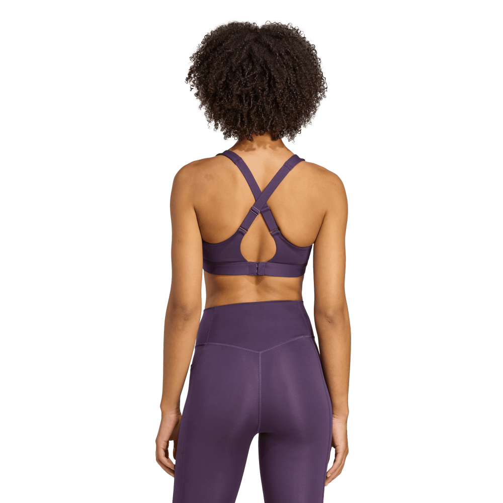 Adidas Top Deportivo Tlrdreact morado de mujer para entrenamiento