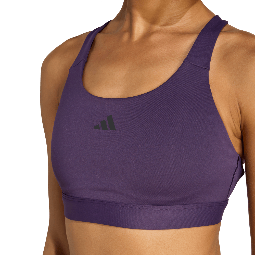 Adidas Top Deportivo Tlrdreact morado de mujer para entrenamiento