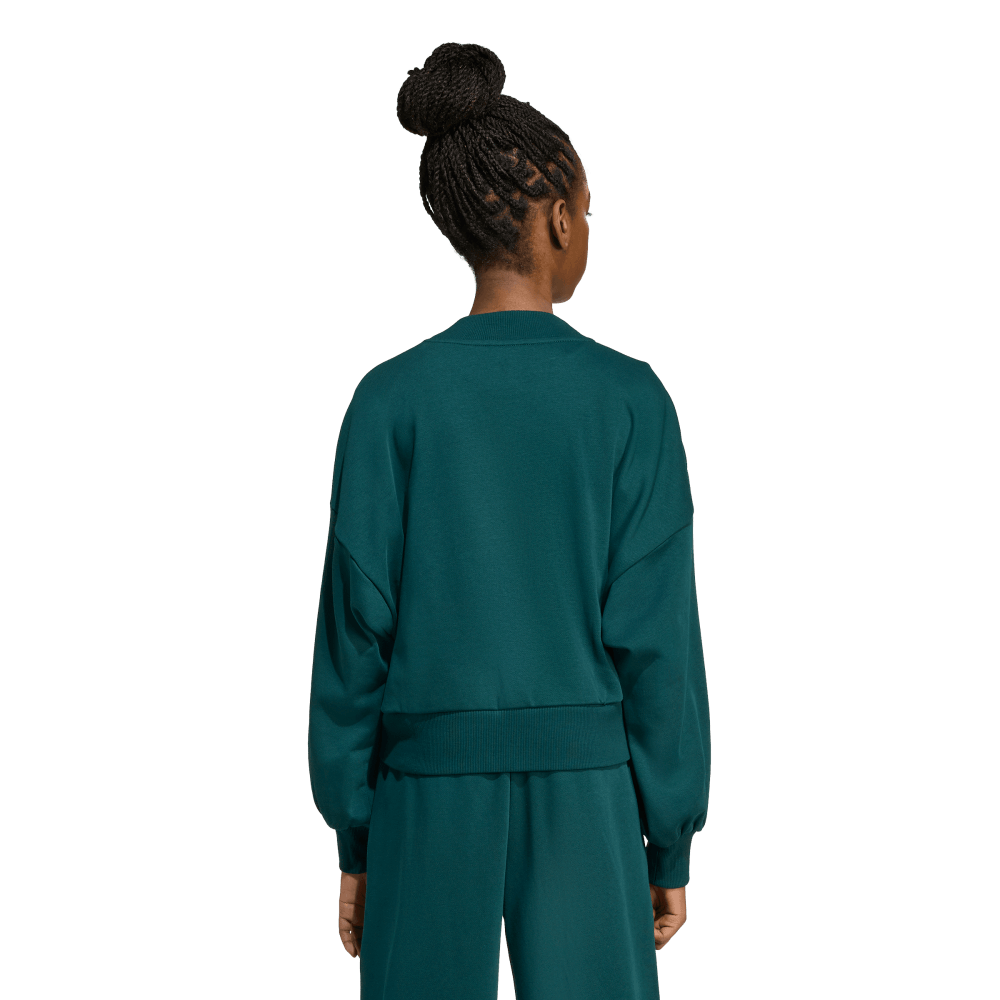 Adidas Jg Clgt Ft Swt Chaqueta verde de niña lifestyle