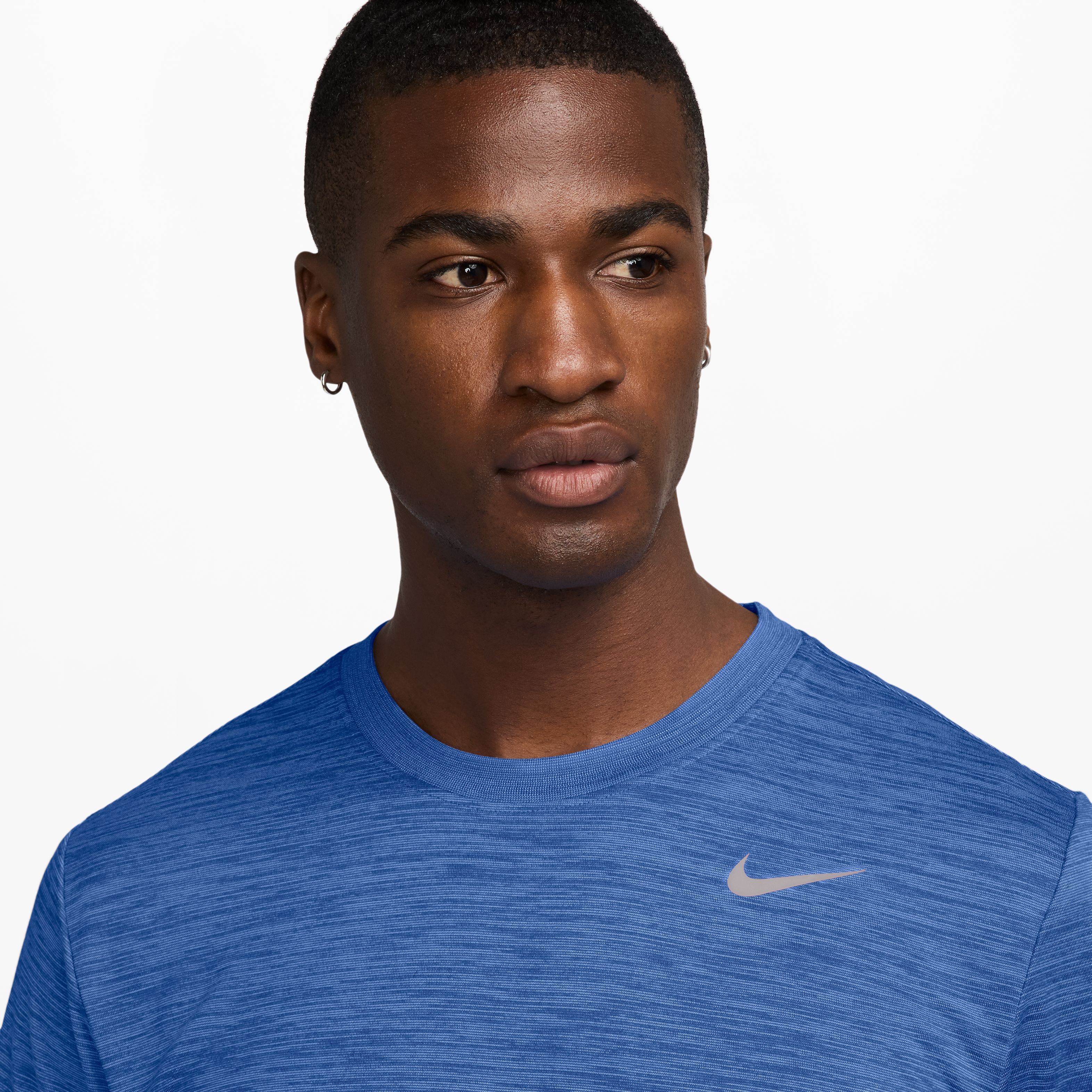 Nike M Nk Df Tee Rlgd Reset Camiseta Manga Corta azul de hombre para entrenamiento