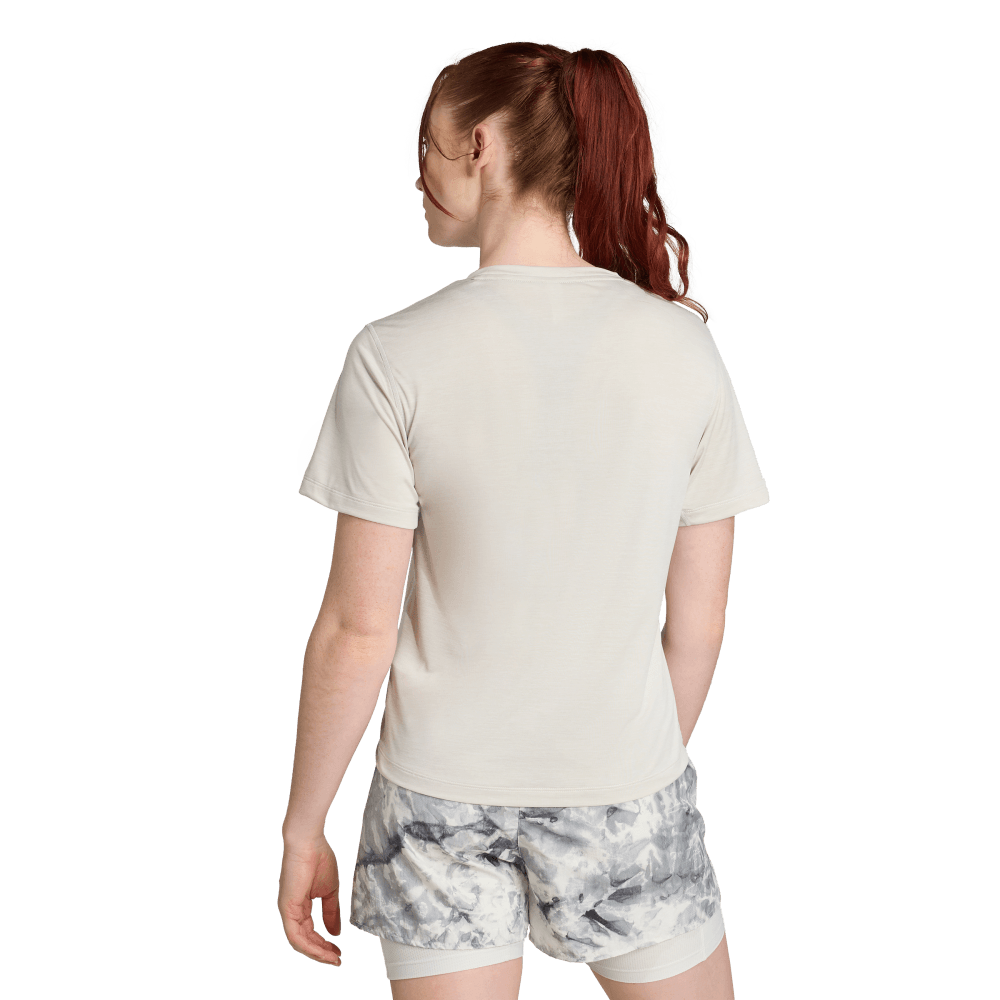 Adidas Otr Mel Tee W Camiseta Manga Corta gris de mujer para correr