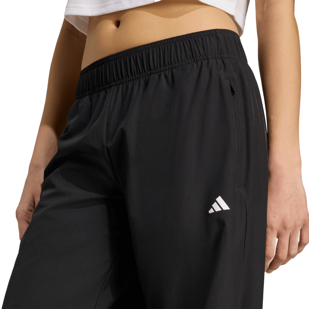 Adidas We Woven Pan Pantalón negro de mujer para entrenamiento