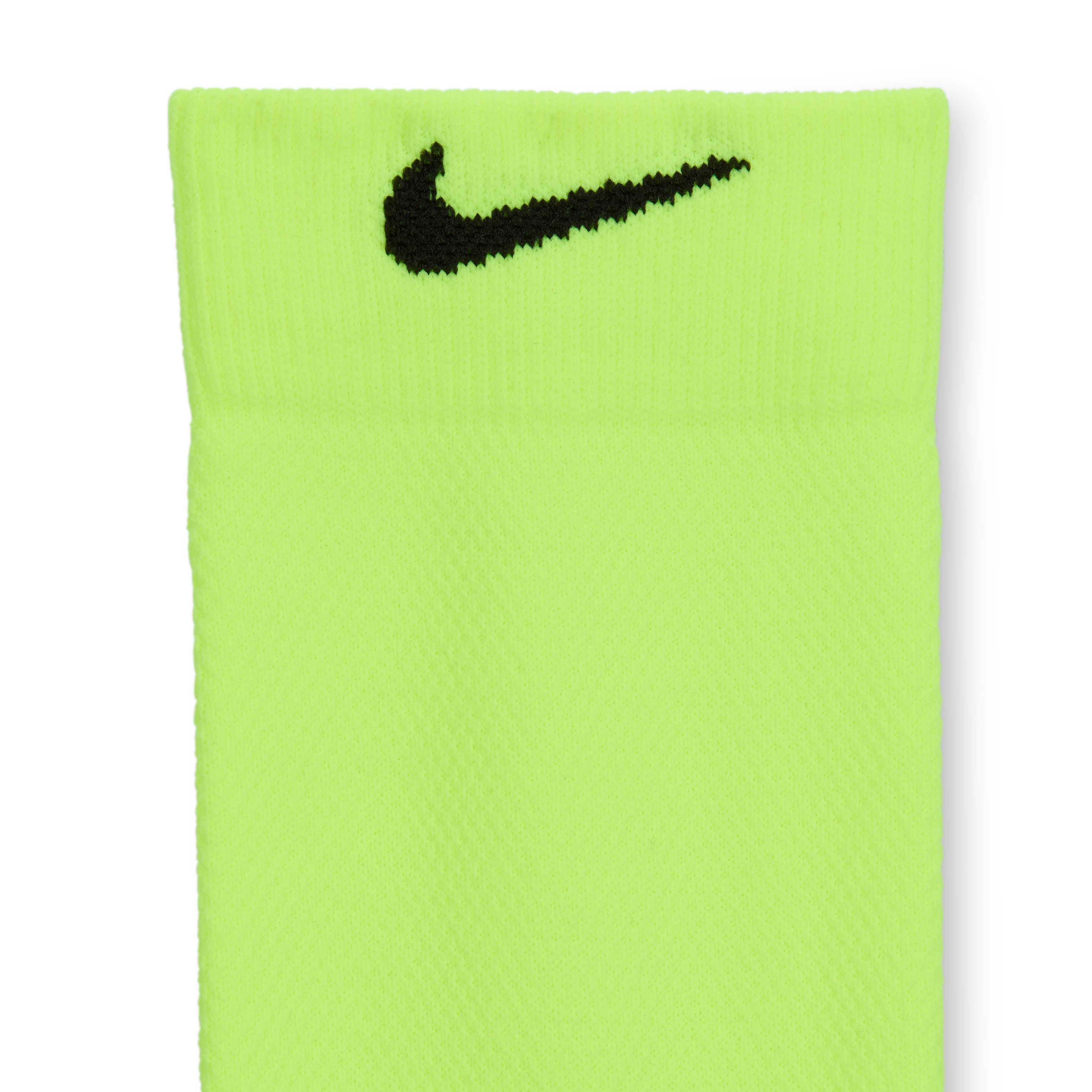 Nike U Nk Fast Mwt Crew 1Pr - 168 Medias amarillo de hombre para correr