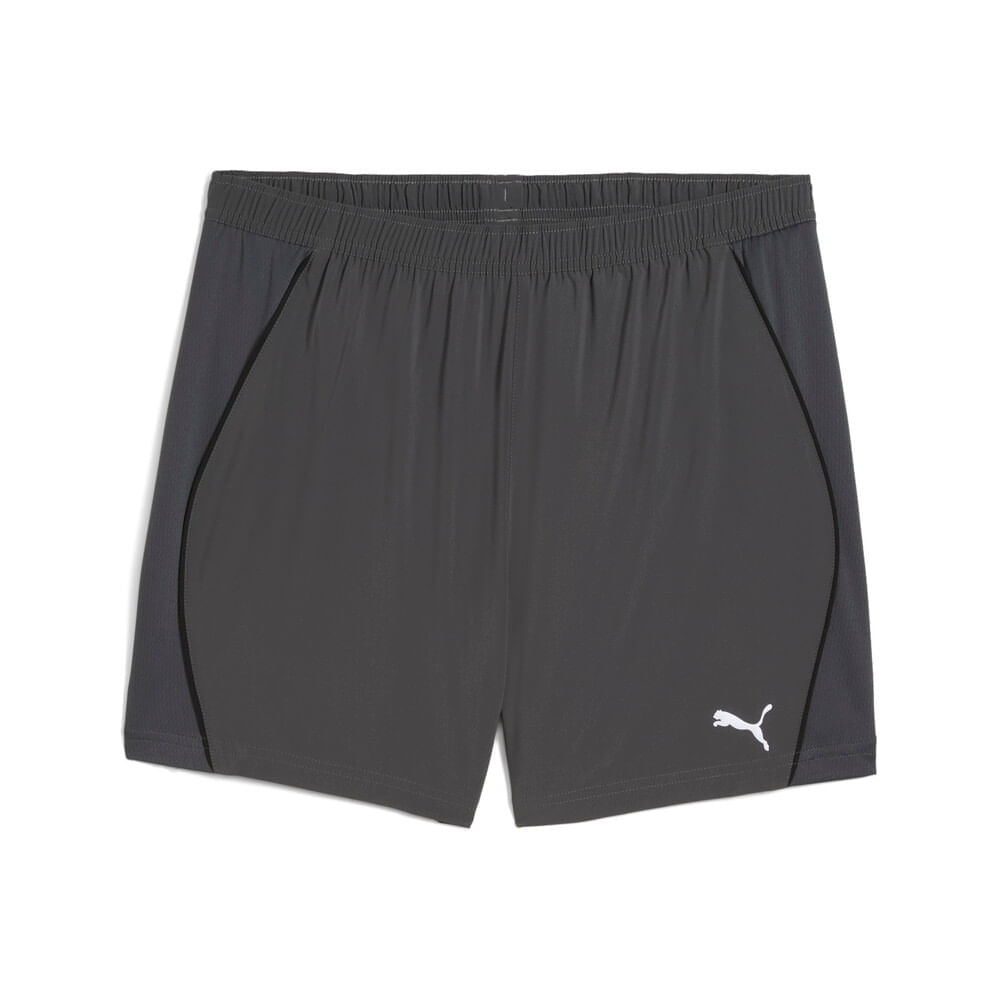 Puma Run Velocity 5 Short Pantaloneta gris de hombre para correr
