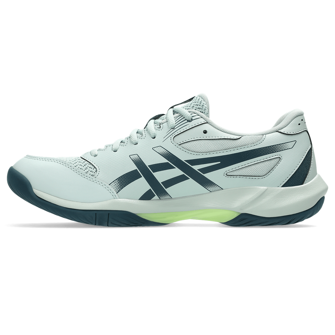 Asics Gel-Rocket 12 Tenis verde de hombre para indoor