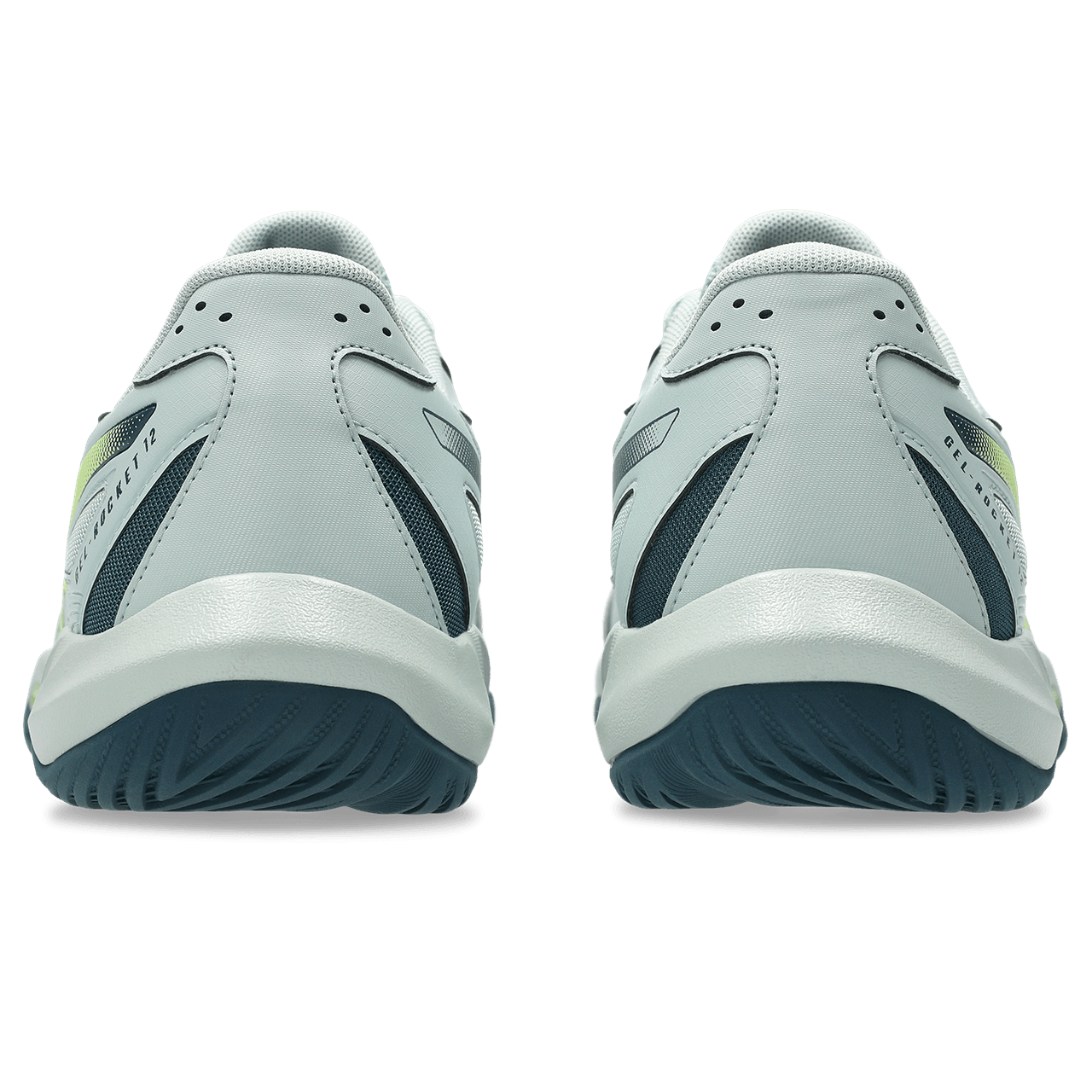 Asics Gel-Rocket 12 Tenis verde de hombre para indoor