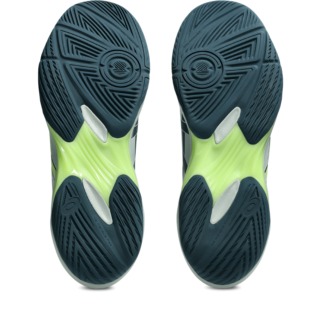 Asics Gel-Rocket 12 Tenis verde de hombre para indoor