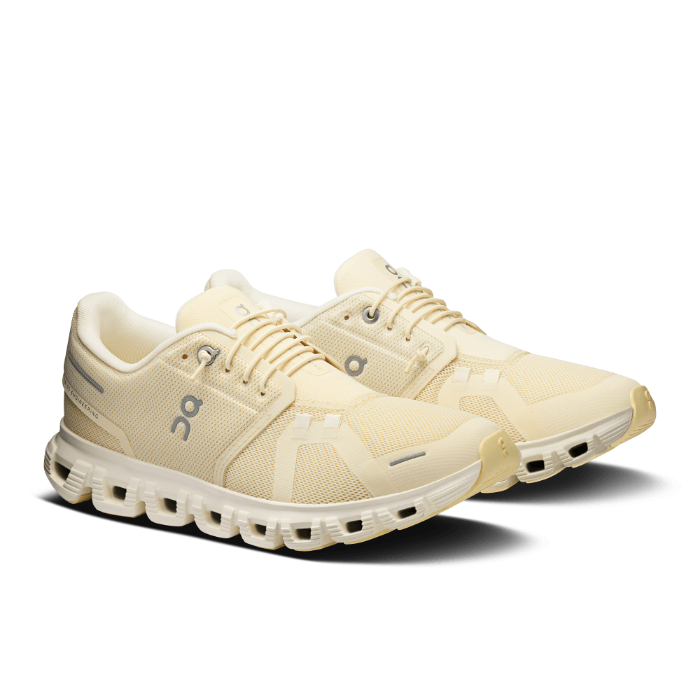 On Cloud 6 Tenis verde de mujer lifestyle