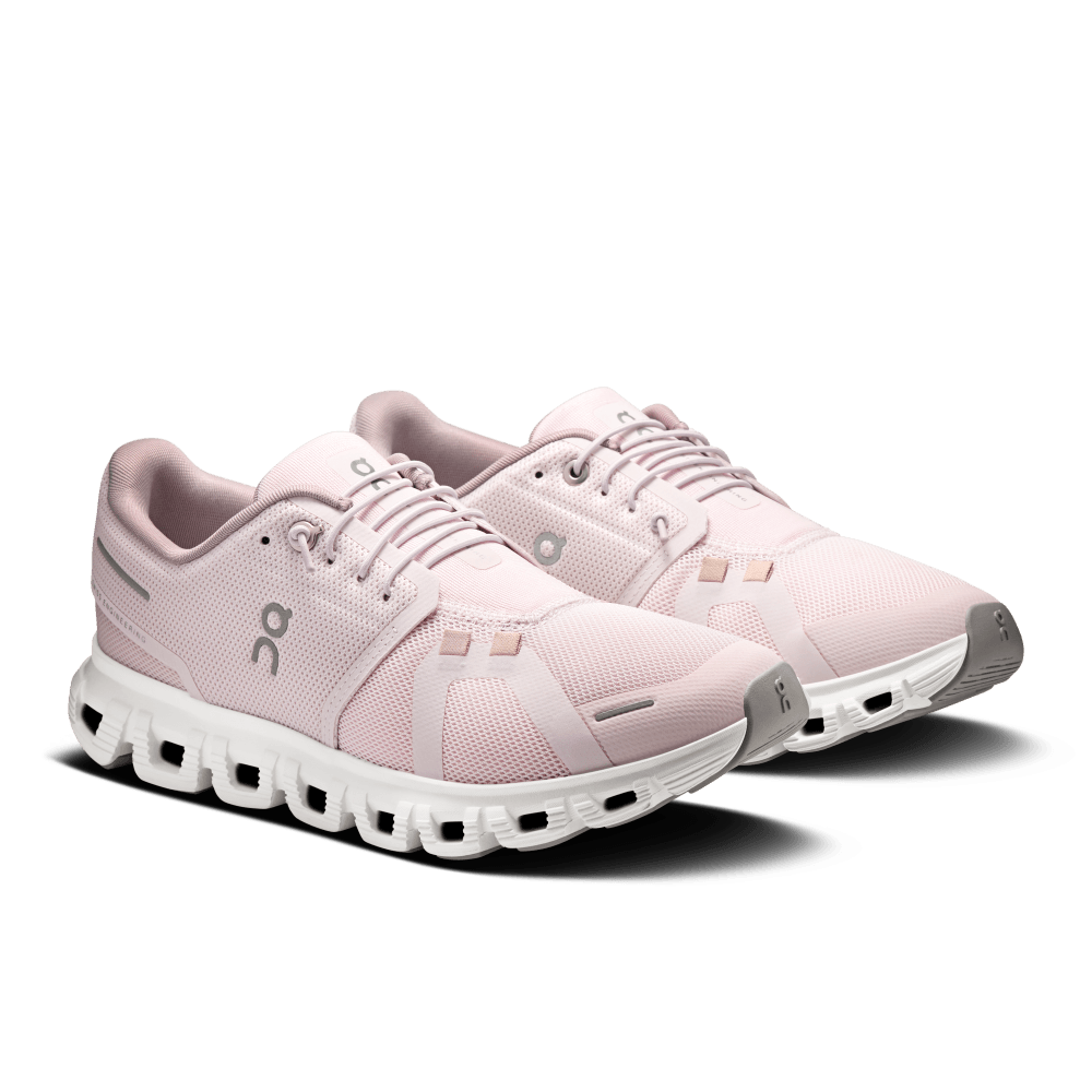 On Cloud 6 Tenis gris de mujer lifestyle