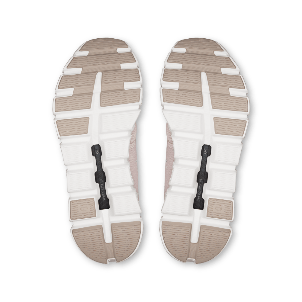 On Cloud 6 Tenis gris de mujer lifestyle