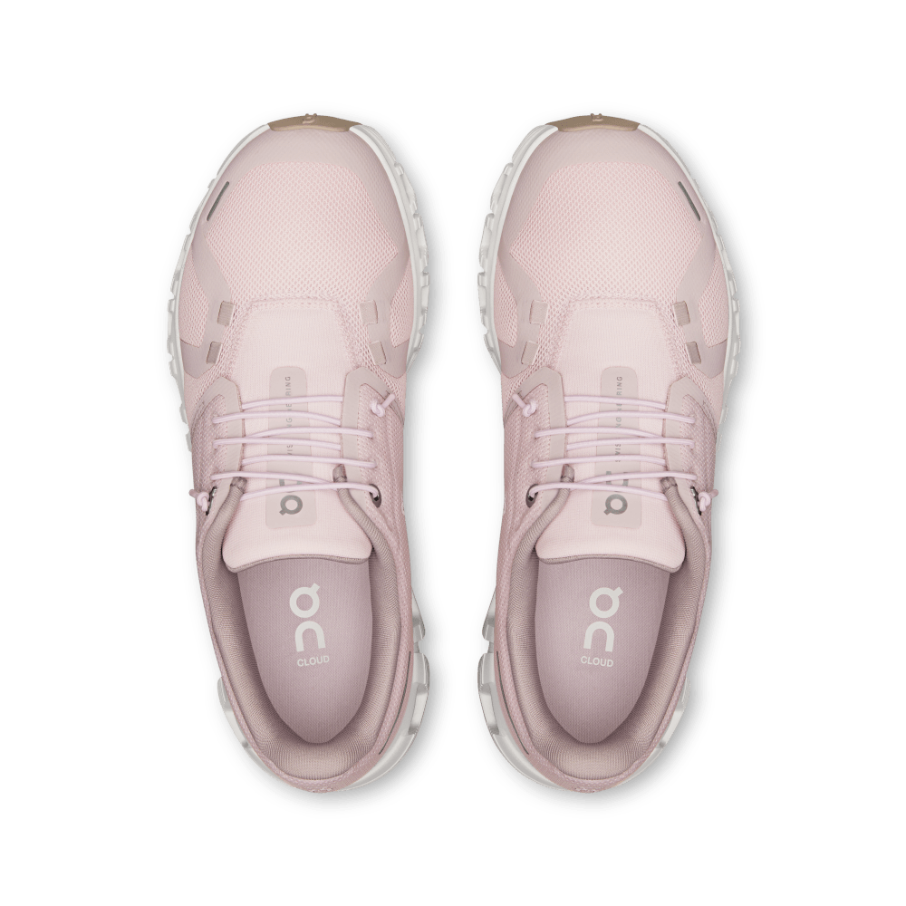 On Cloud 6 Tenis gris de mujer lifestyle