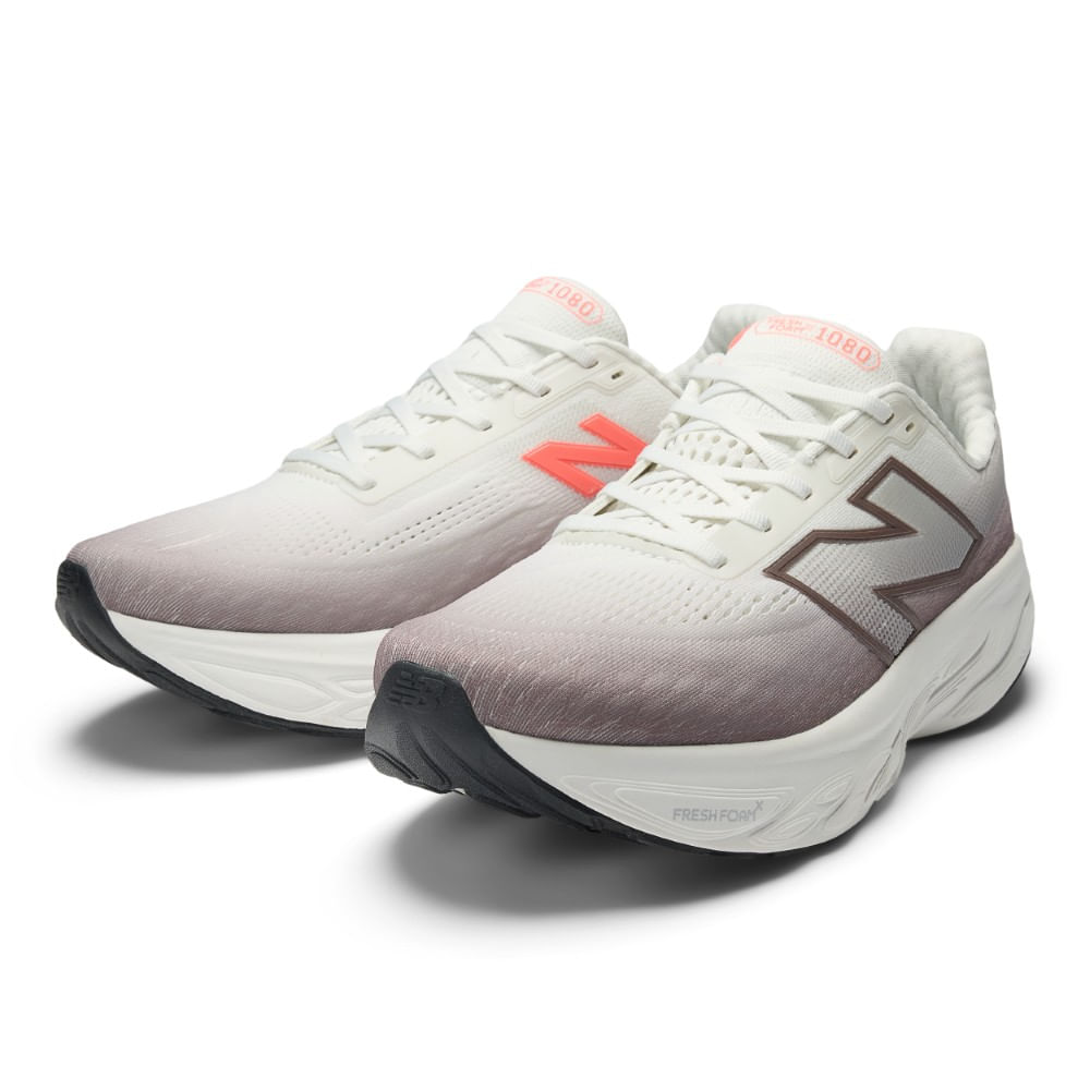 New Balance 1080 V14 Tenis gris de hombre para correr