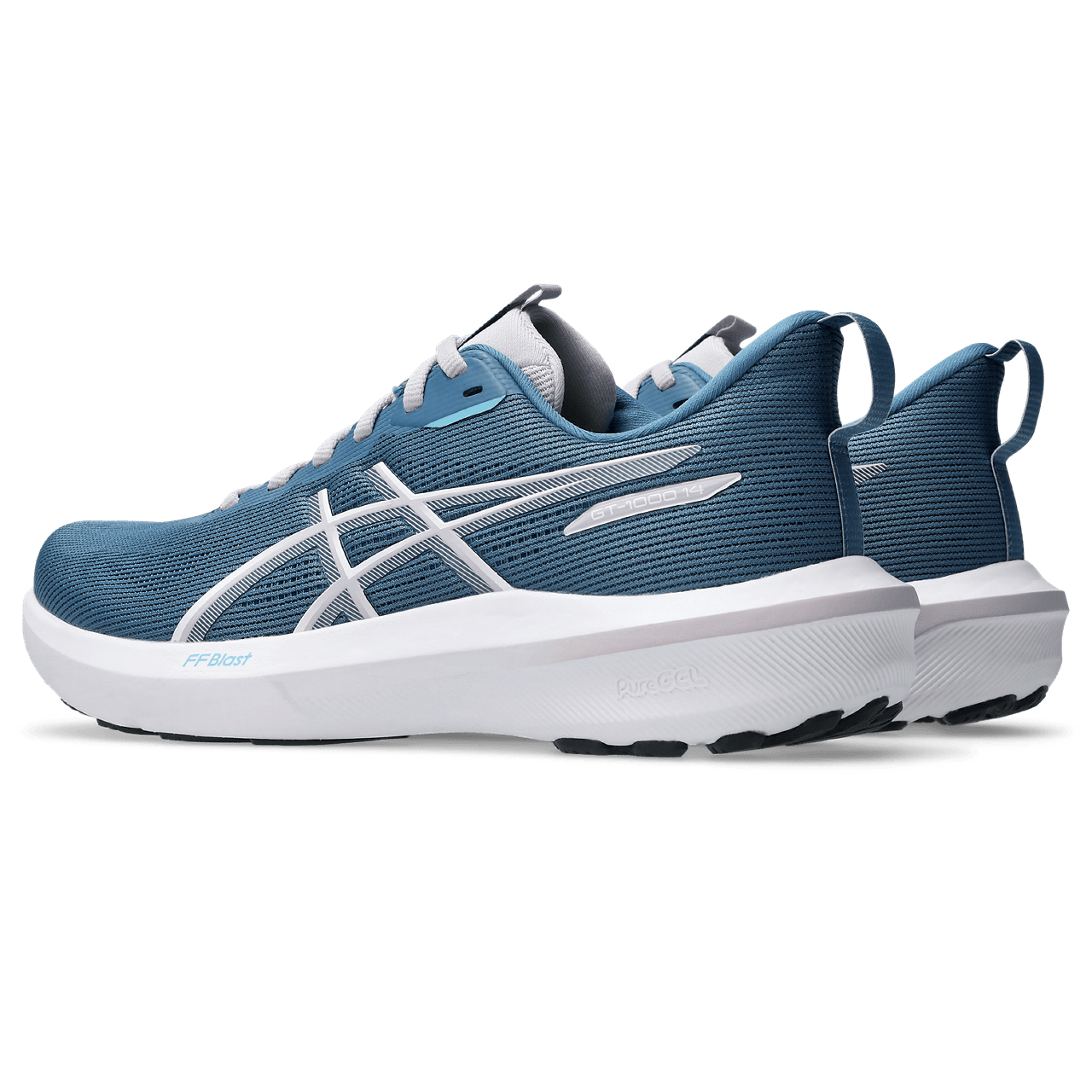 Asics Gt-1000 14 Tenis azul de mujer para correr