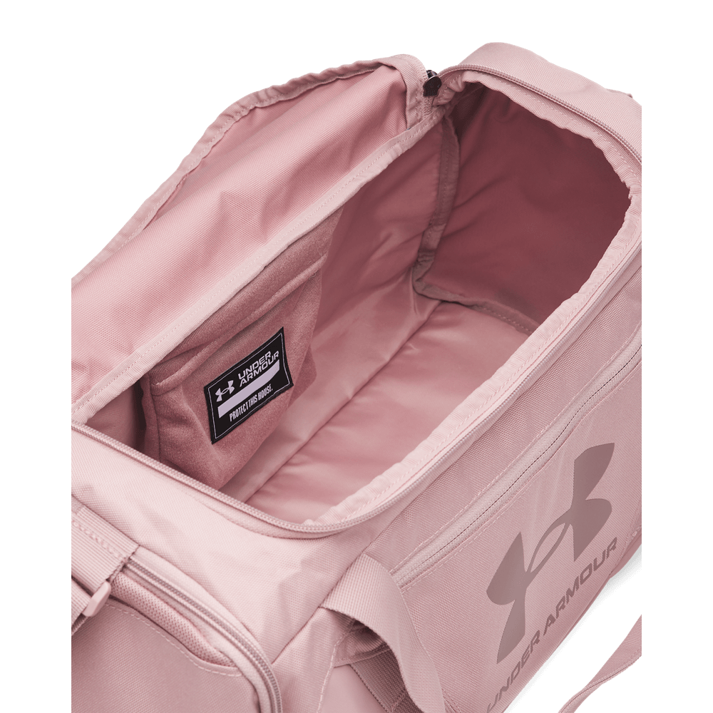 ua undeniable 5.0 duffle xs maletín rosado unisex para entrenamiento