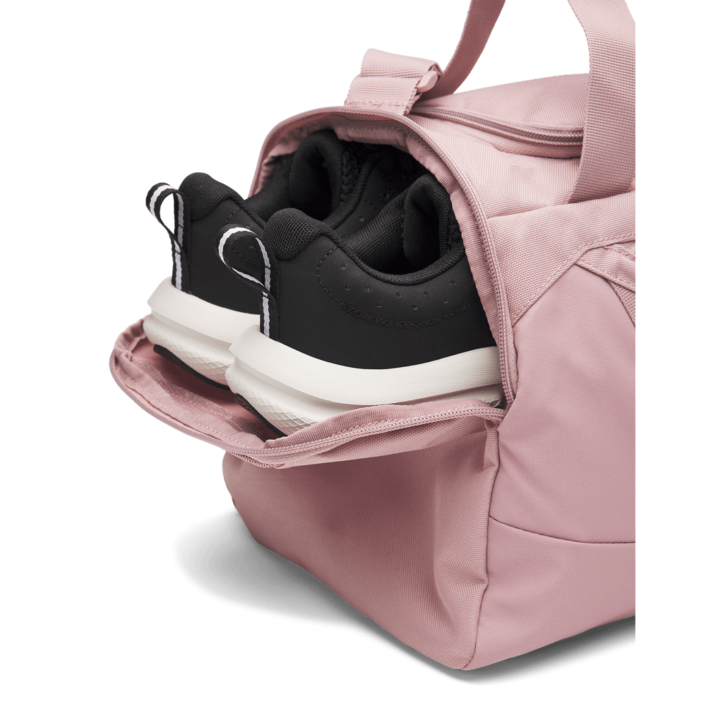 ua undeniable 5.0 duffle xs maletín rosado unisex para entrenamiento