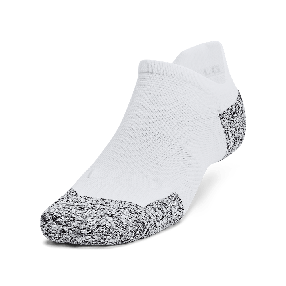 UA Ad Run Cushion 3Pk Ns Medias blanco unisex para correr