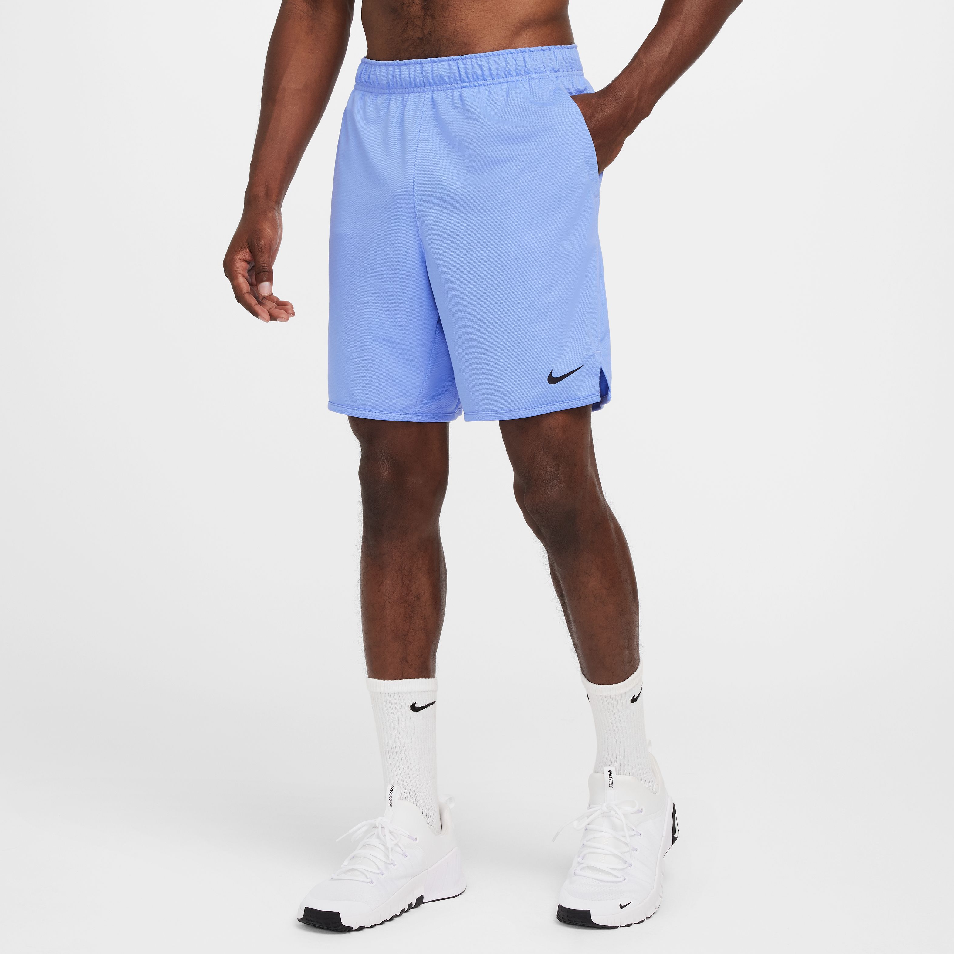 Nike M Nk Df Totality Knit 7In Ul Pantaloneta azul de hombre para entrenamiento