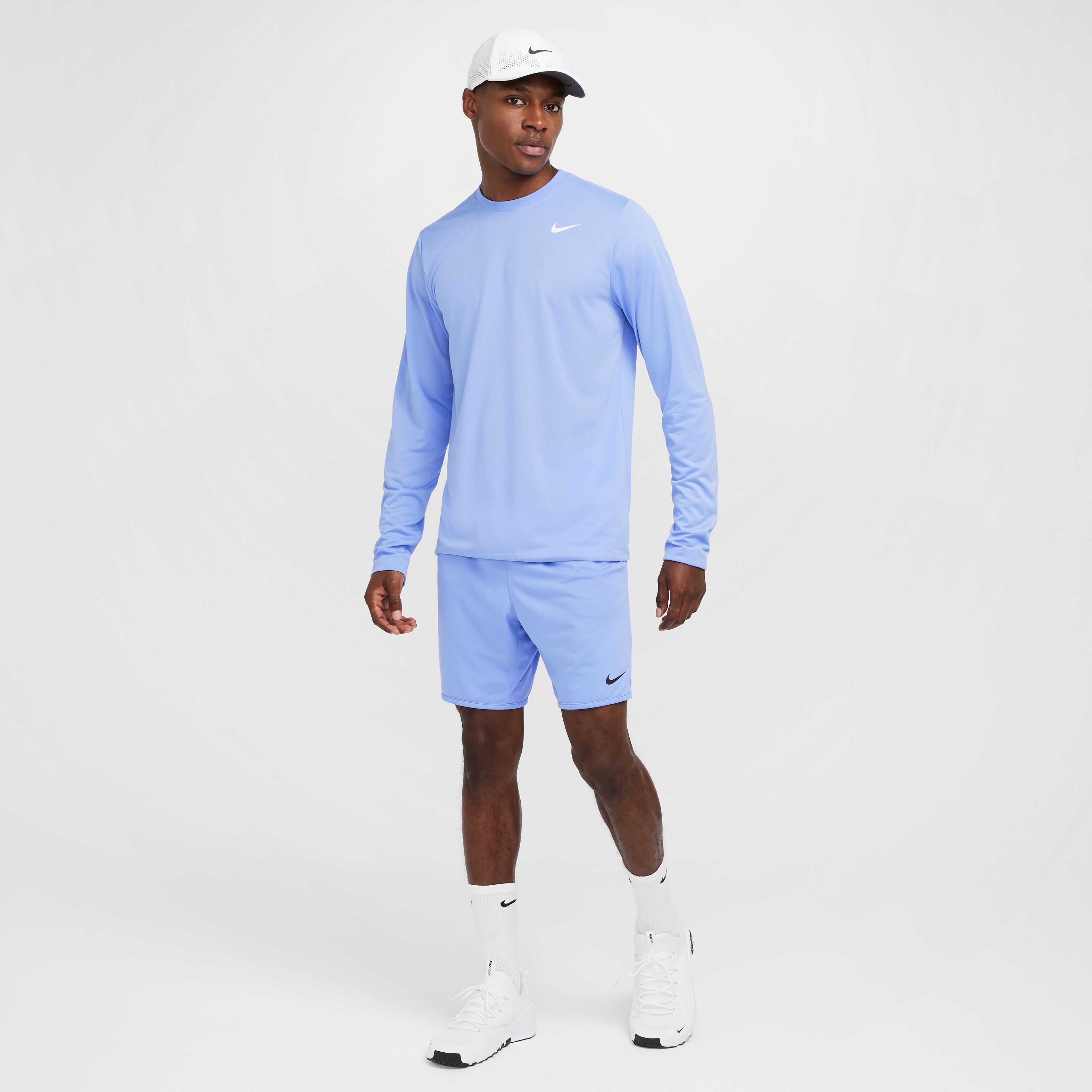 Nike M Nk Df Totality Knit 7In Ul Pantaloneta azul de hombre para entrenamiento